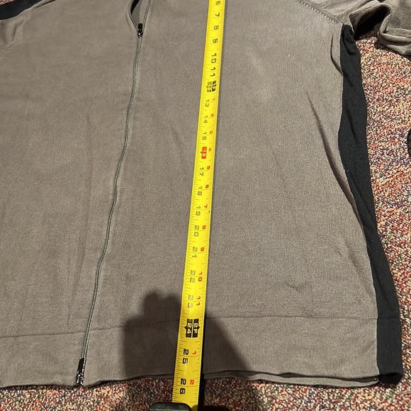 INC light zip up sweater - Picture 6 of 7